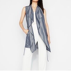 Express chambray vest Size S (0605)